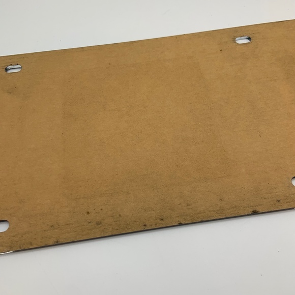 Vintage NFL Green Bay Packers Logo Striped Mirrored Decorative License Plate - Picture 9 of 12